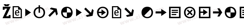 ZineSansDis BoldItal字体转换
